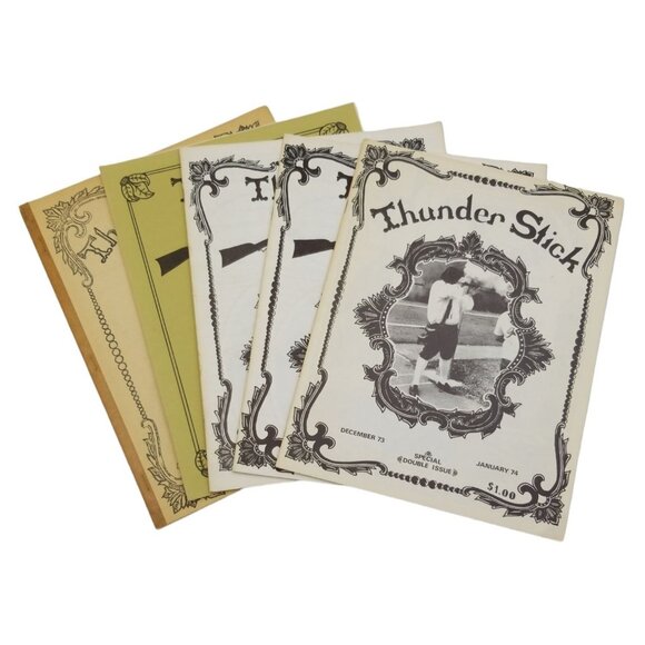 Thunder Stick Vintage Magazine Collection Set of 5 Dec 73-Jan 74 Rare - Picture 1 of 16